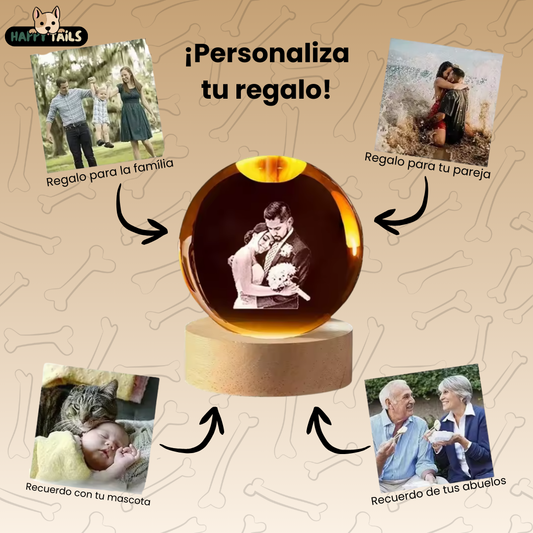 Esfera de Cristal Personalizable